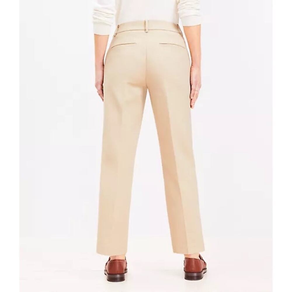 Loft The Riviera‎ Pant Ann Taylor Marisa Fit Cropped Black White Pattern